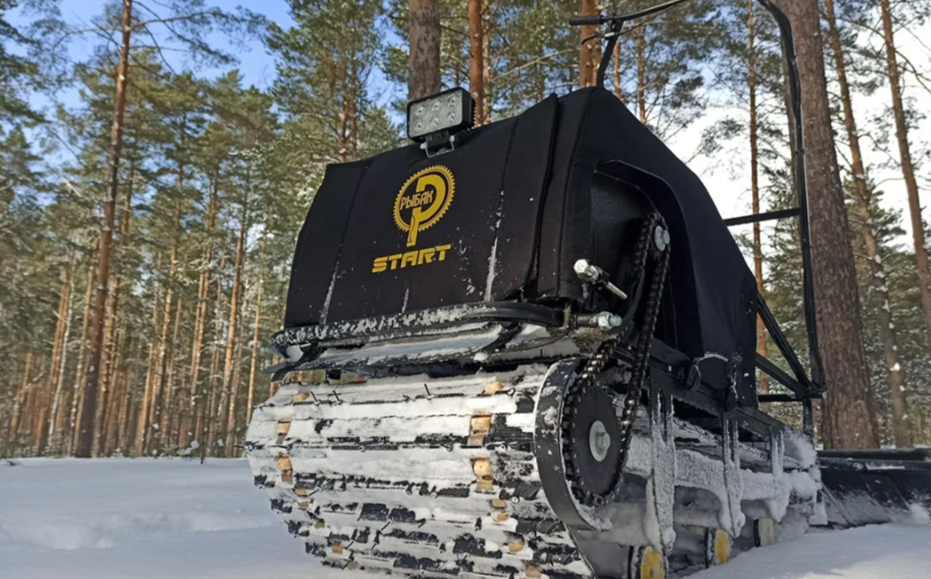 Мотобуксировщик РЫБАК СТАРТ Lifan 15 л.с (тканный капот) в Санкт-Петербурге