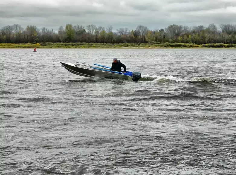 Алюминиевая лодка Wyatboat-390 M в Санкт-Петербурге