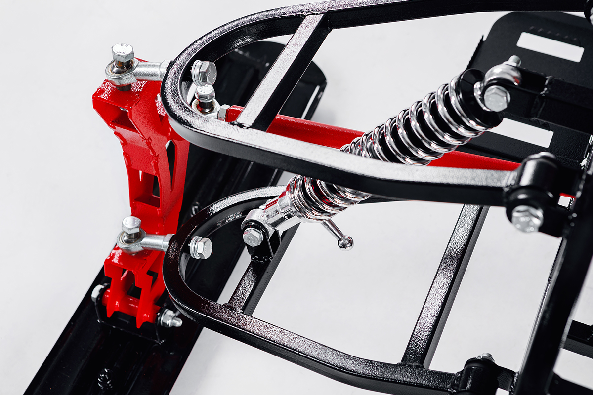 Лыжный модуль IKUDZO с подогревом ручек металлические лыжи в Санкт-Петербурге