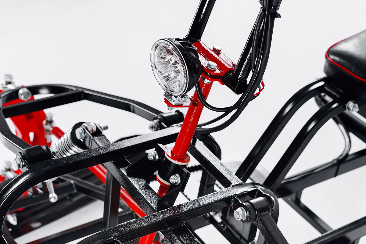 Лыжный модуль IKUDZO с подогревом ручек металлические лыжи в Санкт-Петербурге