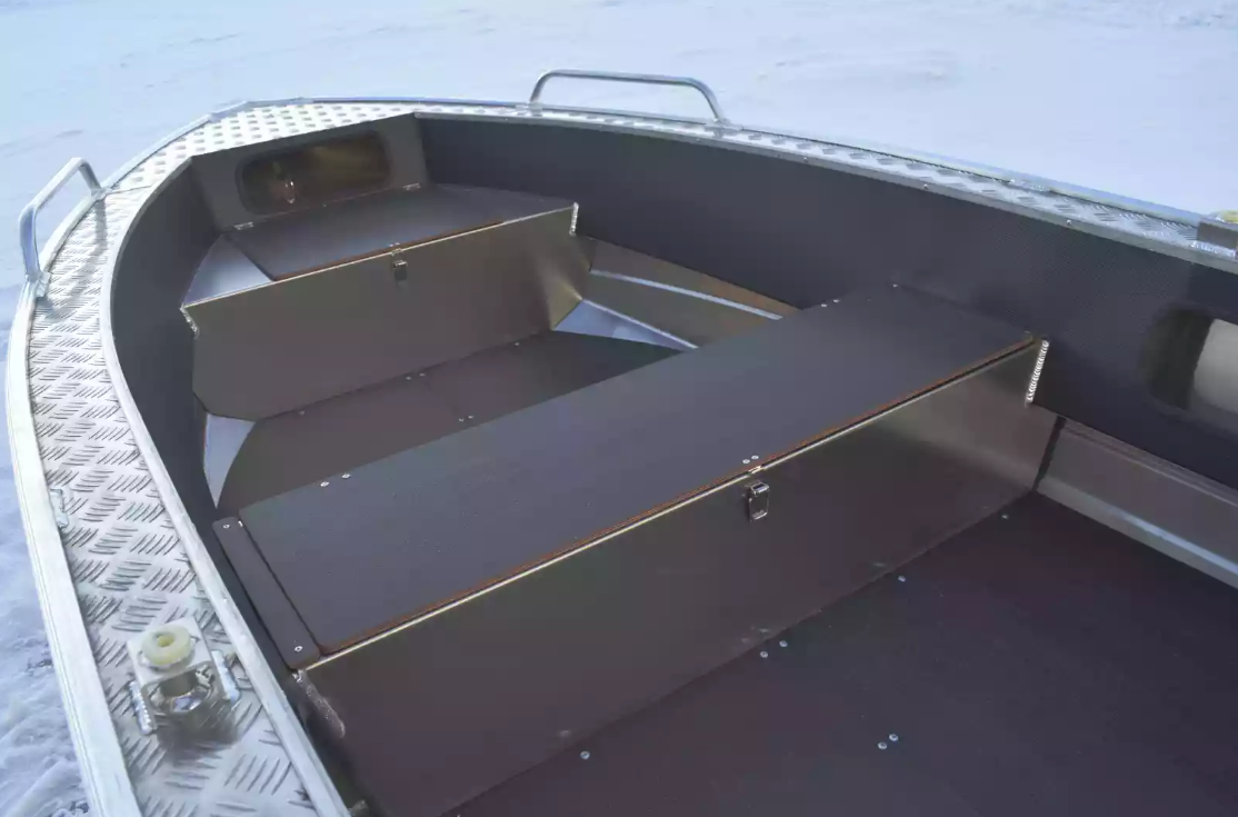 Алюминиевая лодка Wyatboat-370 в Санкт-Петербурге