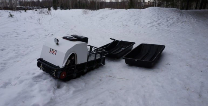 Мотобуксировщик СТЕМ СЕВЕР ЭКСПЕРТ 500 КОМПАКТ 15 л.с. в Санкт-Петербурге