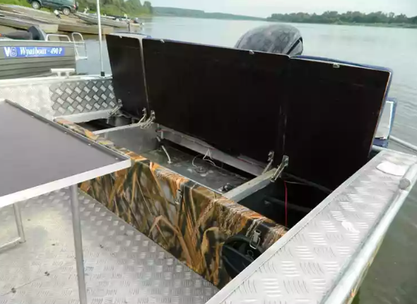 Алюминиевый катер Wyatboat-660 в Санкт-Петербурге