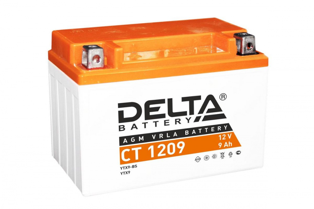 Аккумулятор Delta CT 1209 (12V / 9Ah) в Санкт-Петербурге