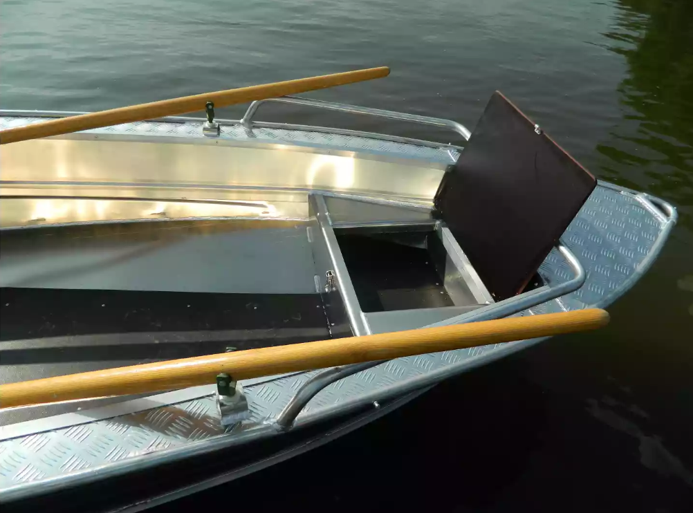 Алюминиевая лодка Wyatboat-390 У в Санкт-Петербурге