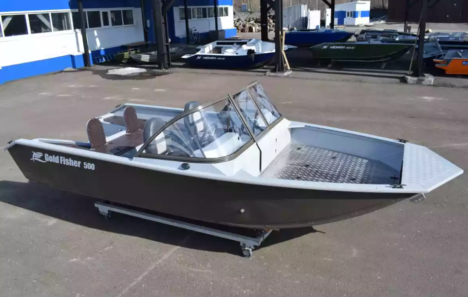 Алюминиевый катер Gold Fisher 500 DCM FISH в Санкт-Петербурге