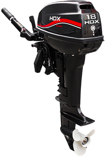 Лодочный мотор 2-х тактный HDX R series TE 18 BMS в Санкт-Петербурге