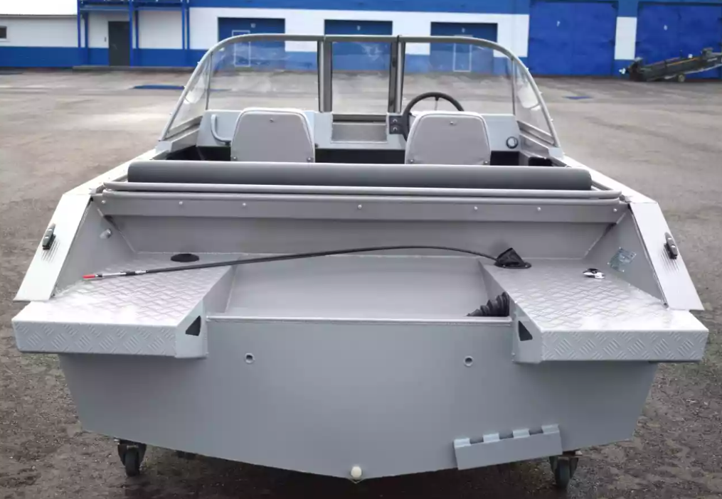 Алюминиевый катер Неман-500 Pro в Санкт-Петербурге