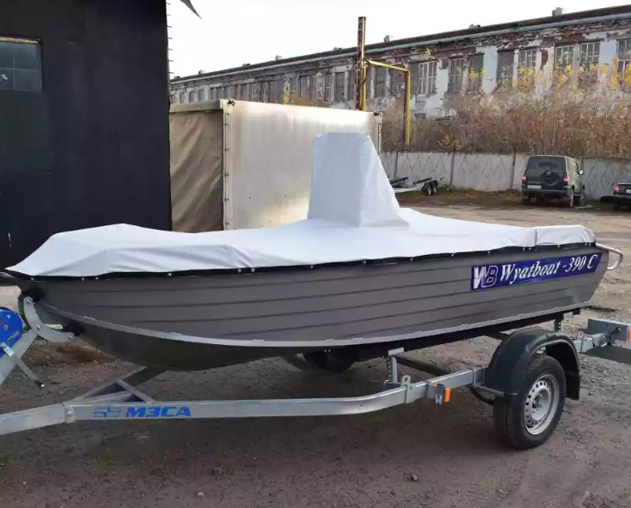 Алюминиевый катер Wyatboat-390 C в Санкт-Петербурге