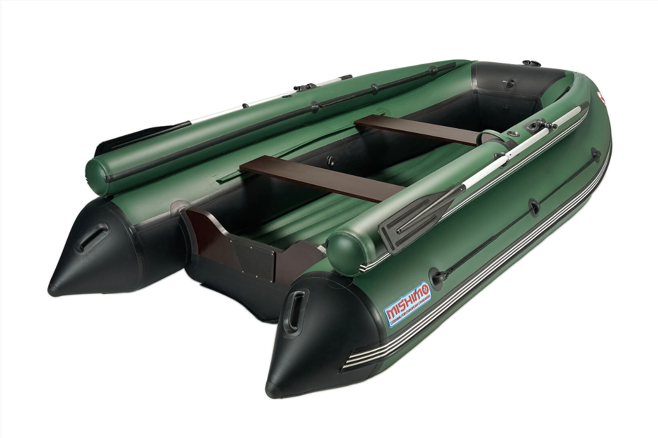 КОМПЛЕКТ ЛОДКА MISHIMO FAMILY LITE 370 + МОТОР MARLIN MP 9.9 AMHS PROLINE FORCE в Санкт-Петербурге