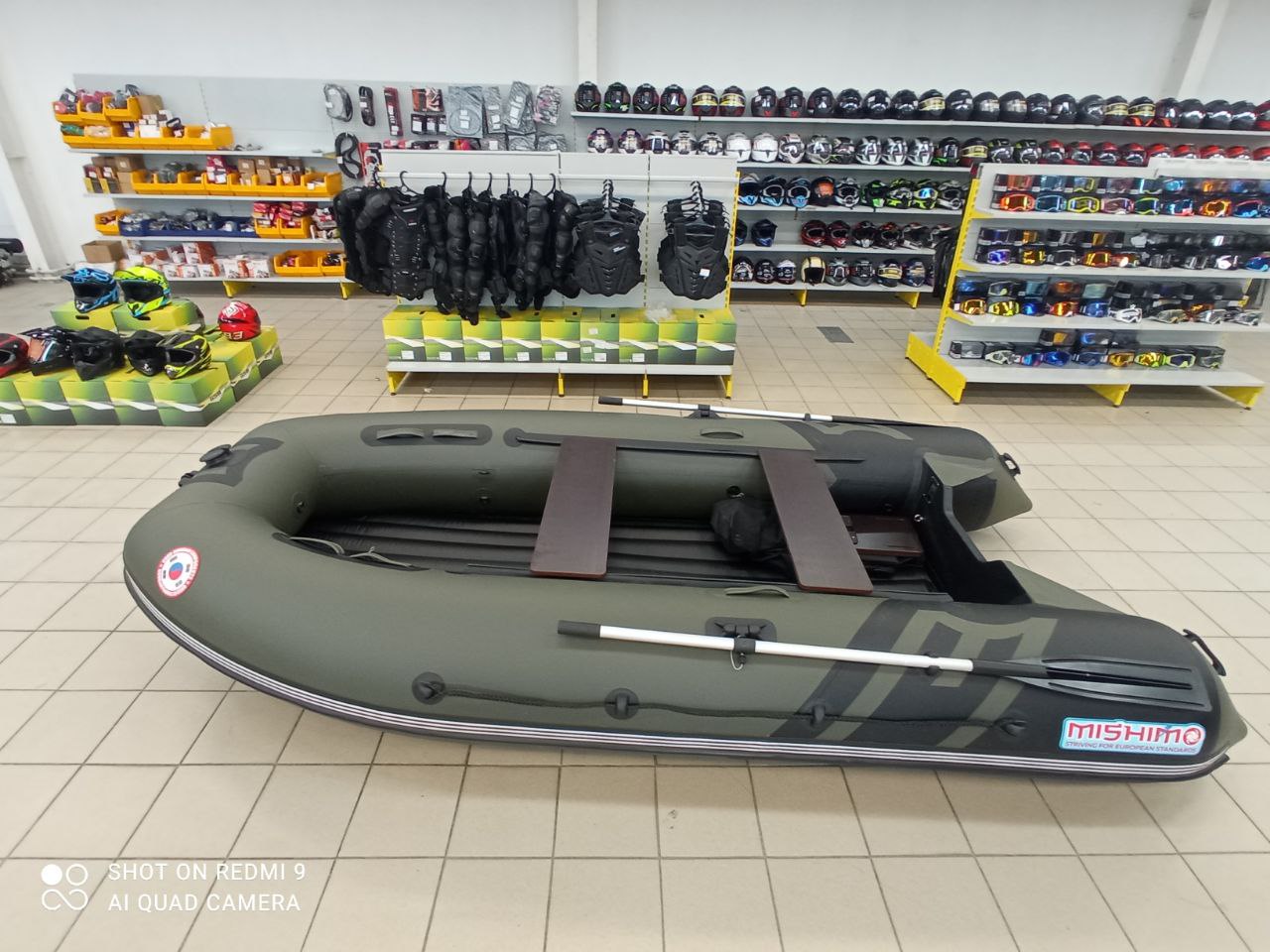 Лодка MISHIMO RIVER JET 460 под водомет в Санкт-Петербурге