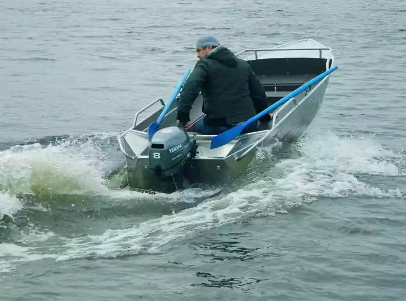 Алюминиевая лодка Wyatboat-390 M в Санкт-Петербурге