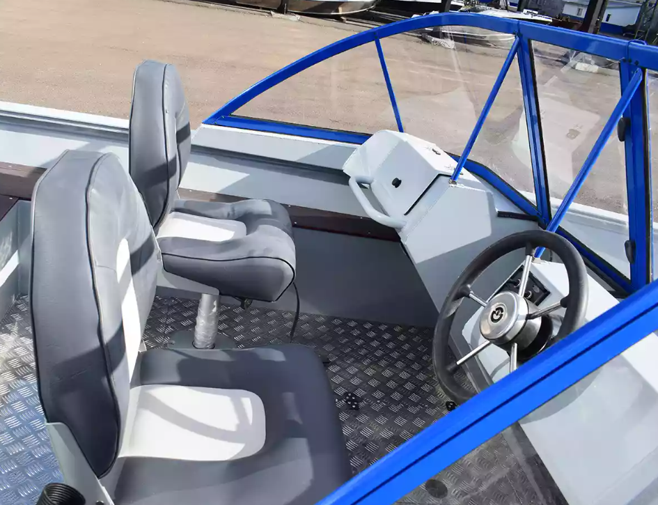 Алюминиевый катер Gold Fisher 480 DCM FISH в Санкт-Петербурге