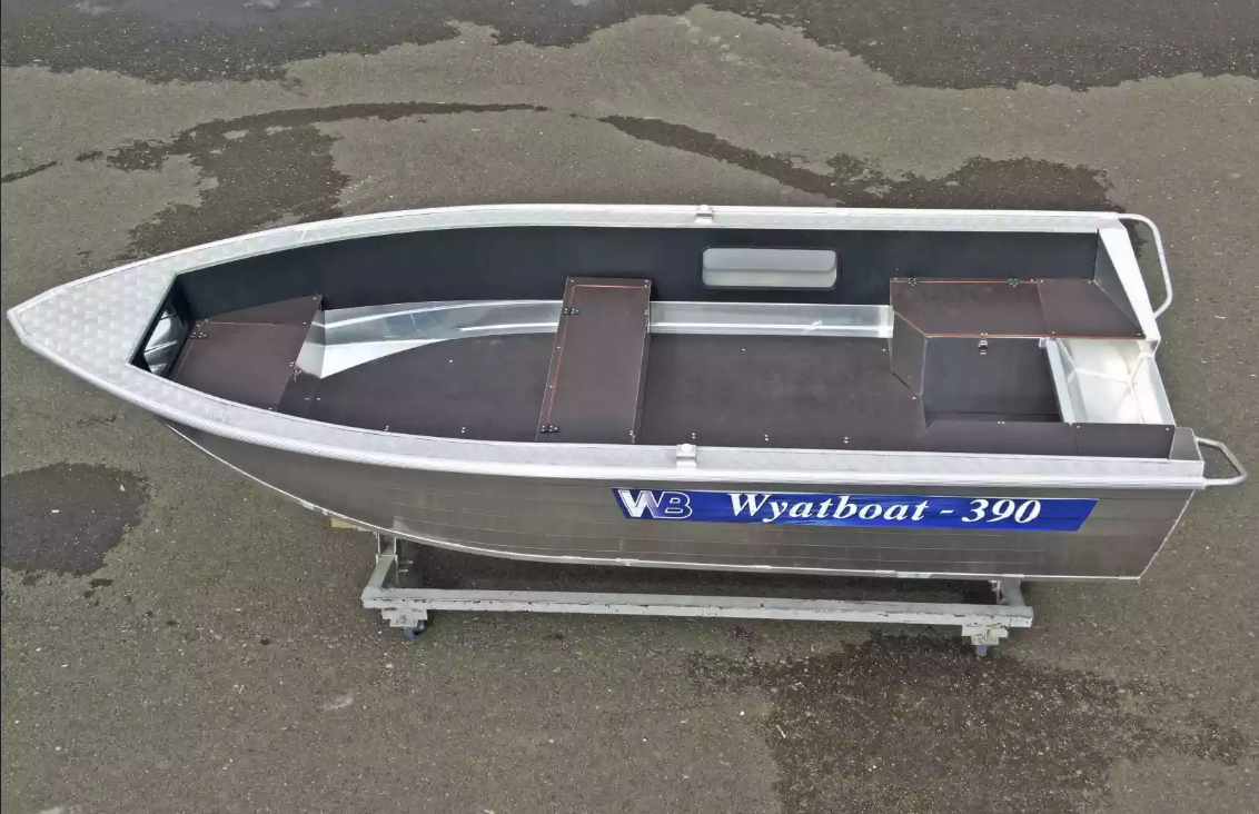 Алюминиевая лодка Wyatboat-390 Р NEW в Санкт-Петербурге
