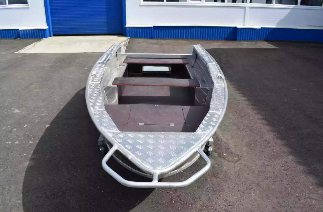 Алюминиевая лодка Wyatboat-390Р Увеличенный борт в Санкт-Петербурге