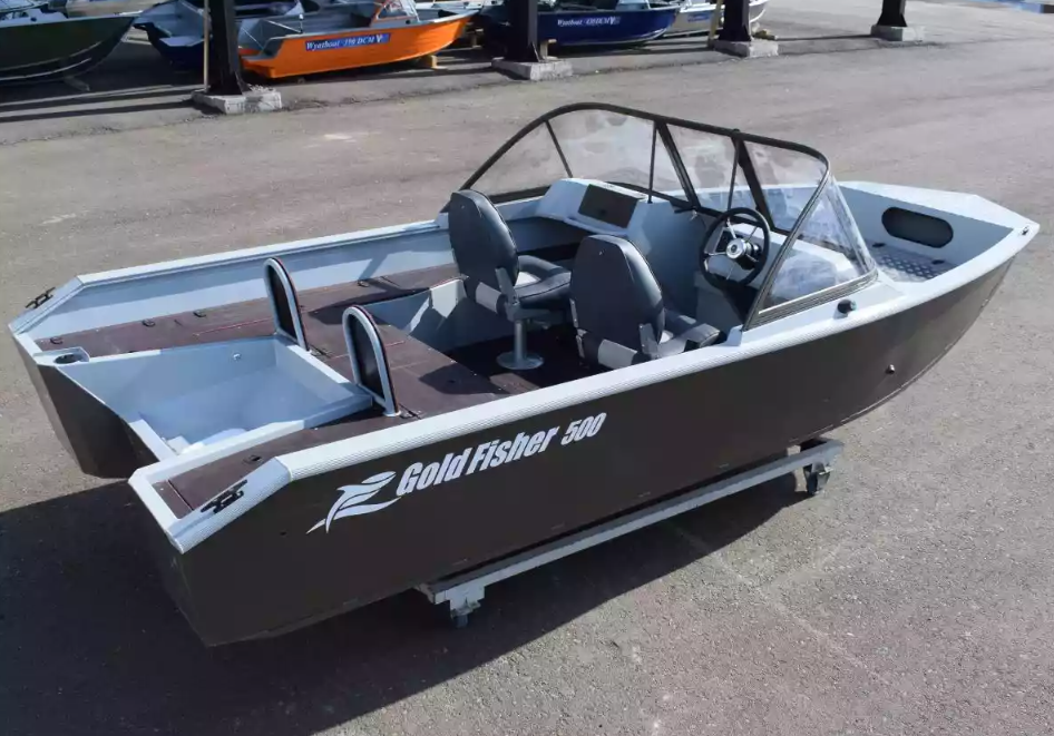 Алюминиевый катер Gold Fisher 500 DCM FISH в Санкт-Петербурге