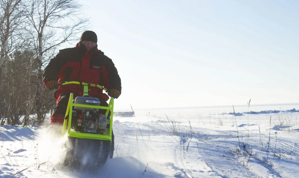 Мотобуксировщик POMOR X-1 PRO K6.5 в Санкт-Петербурге
