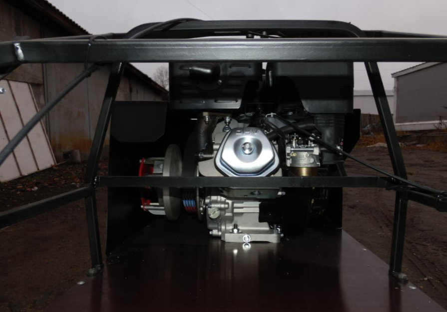 Мотобуксировщик AhtaR Зима 15 л/с с вариатором в Санкт-Петербурге