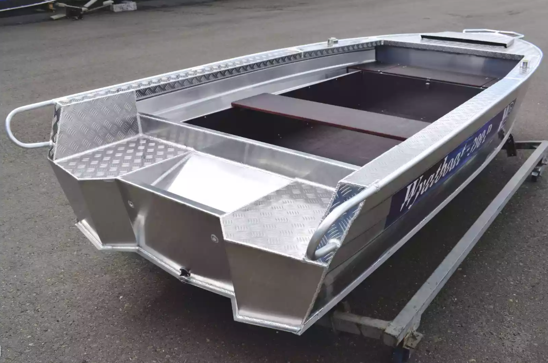 Алюминиевая лодка Wyatboat-390Р PRO в Санкт-Петербурге