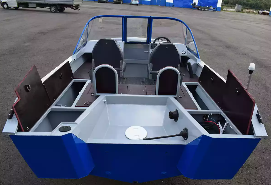 Алюминиевый катер Gold Fisher 480 DCM FISH в Санкт-Петербурге