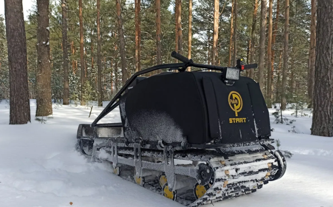 Мотобуксировщик РЫБАК СТАРТ Lifan 15 л.с (тканный капот) в Санкт-Петербурге