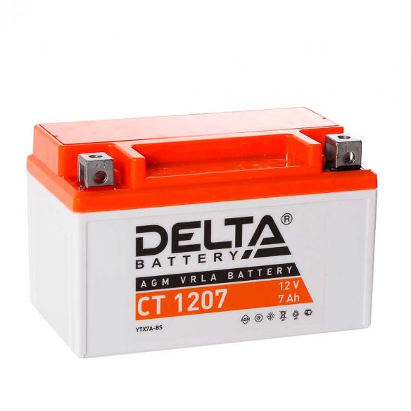Аккумулятор Delta CT 1207 (12V / 7Ah) в Санкт-Петербурге