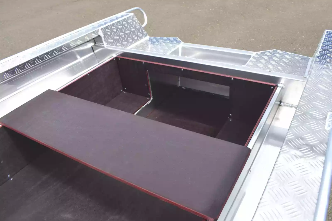 Алюминиевая лодка Wyatboat-390Р PRO в Санкт-Петербурге