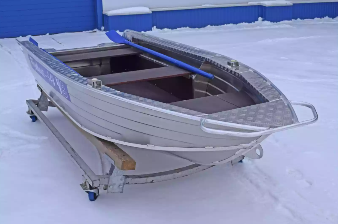 Алюминиевая лодка Wyatboat-340 Р в Санкт-Петербурге