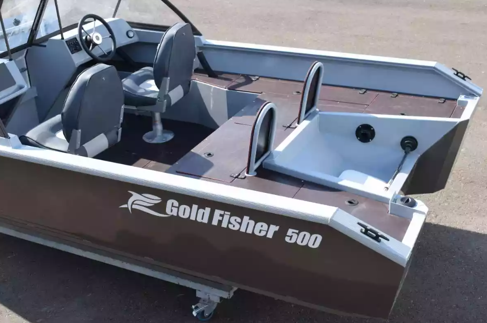 Алюминиевый катер Gold Fisher 500 DCM FISH в Санкт-Петербурге