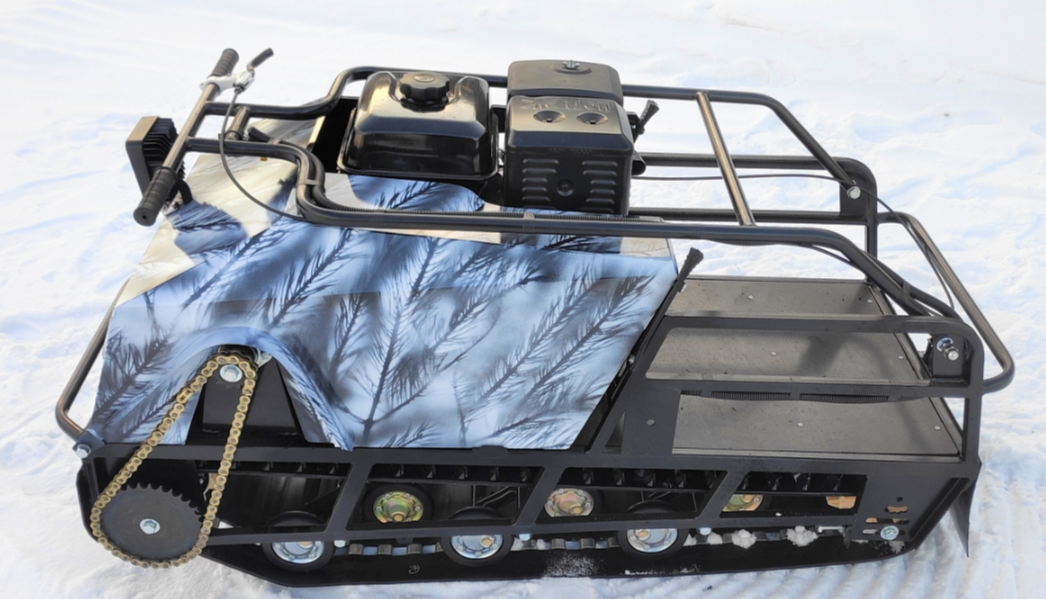 Мотобуксировщик Irondog (Железная собака) M500 9 Камуфляж Охотник в Санкт-Петербурге