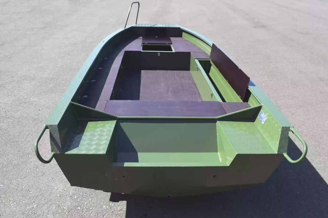 Алюминиевая лодка  Wyatboat-430 Master Fish в Санкт-Петербурге