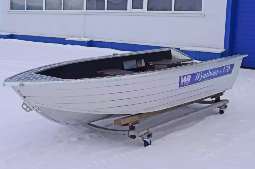 Алюминиевая лодка Wyatboat-370 в Санкт-Петербурге