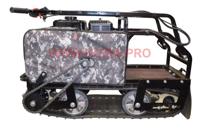 Мини мотобуксировщик КОЙРА "Вжик" (107 см) 7 л/с с ручным стартером в Санкт-Петербурге