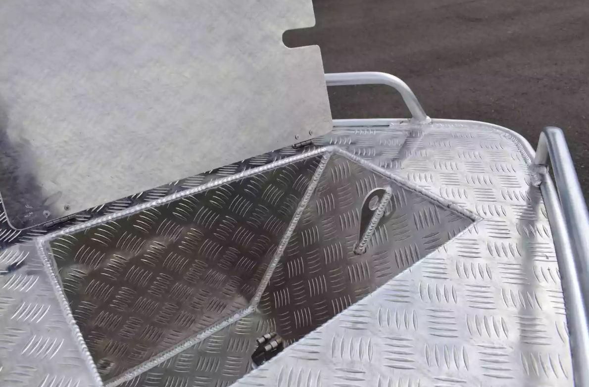 Алюминиевый катер Wyatboat-490 Pro в Санкт-Петербурге