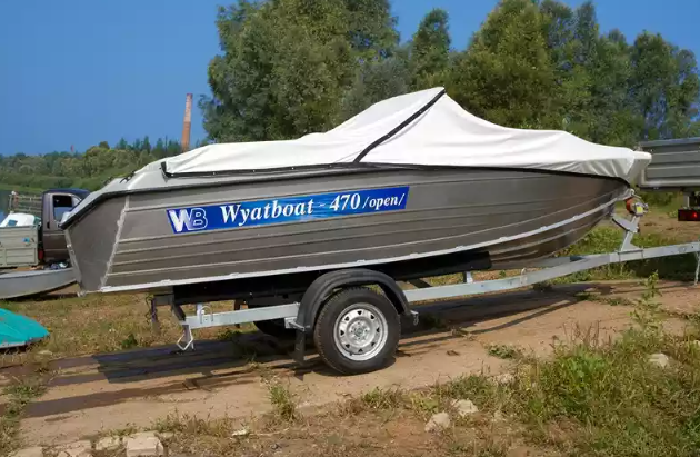 Комбинированный катер Wyatboat-470 Open в Санкт-Петербурге