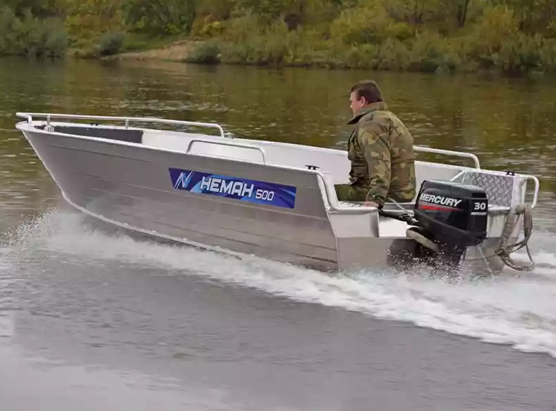 Алюминиевая лодка Неман-500 P в Санкт-Петербурге