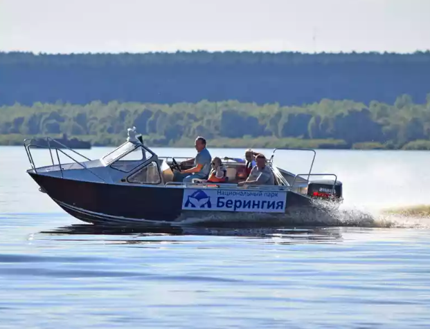 Алюминиевый катер Неман 550 в Санкт-Петербурге