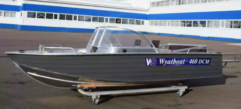 Алюминиевый катер Wyatboat-460 DCM в Санкт-Петербурге