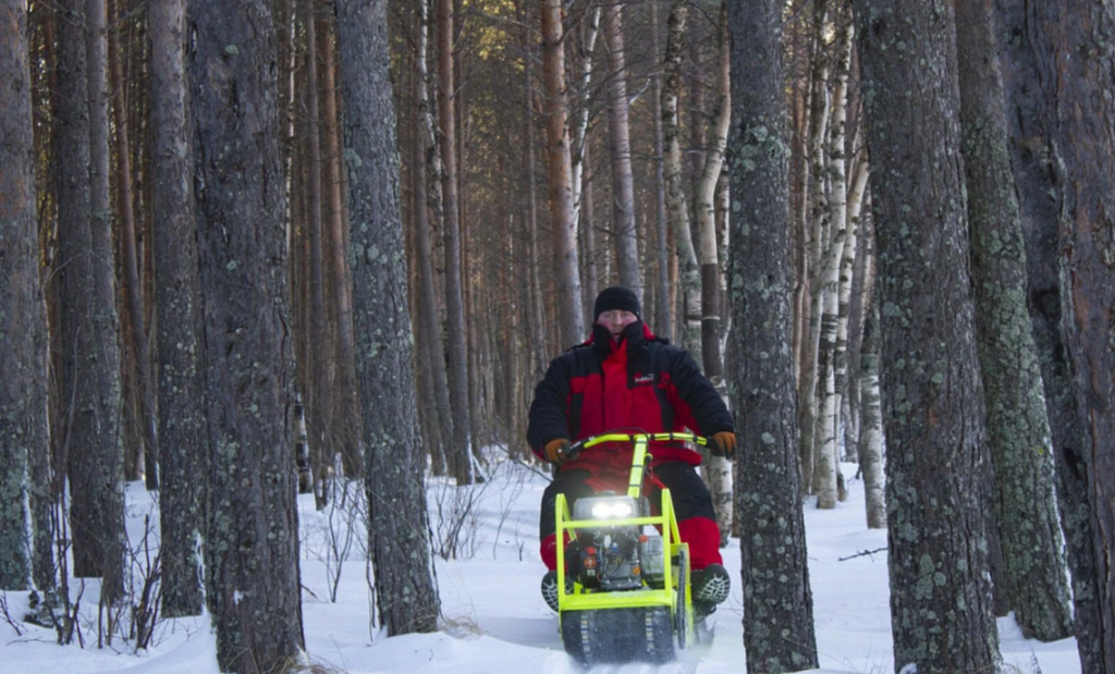 Мотобуксировщик POMOR X-1 PRO K6.5 в Санкт-Петербурге