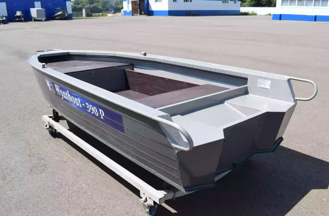 Алюминиевая лодка Wyatboat-390Р Fish в Санкт-Петербурге