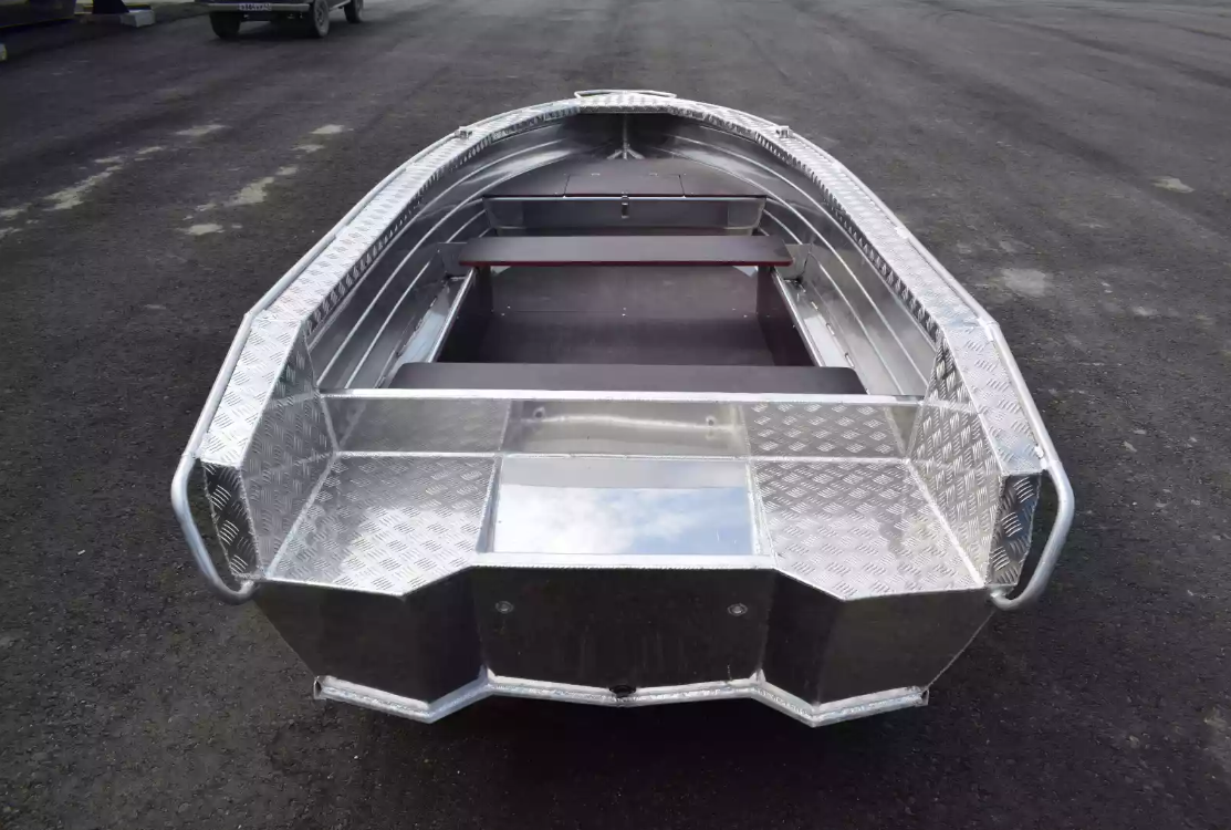 Алюминиевая лодка Wyatboat-390Р Увеличенный борт в Санкт-Петербурге