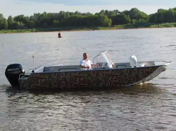 Алюминиевый катер Wyatboat-660 в Санкт-Петербурге