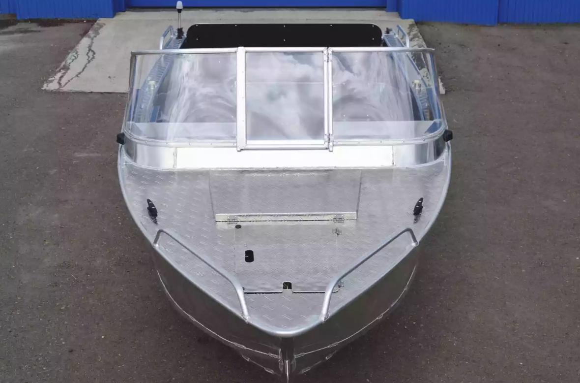 Алюминиевый катер Wyatboat-490 Pro в Санкт-Петербурге