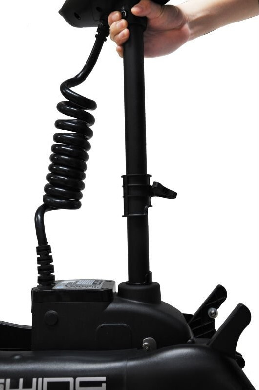 Лодочный электромотор якорь Haswing Cayman B, GPS, 12V, 55Lbs, нога 137 мм в Санкт-Петербурге