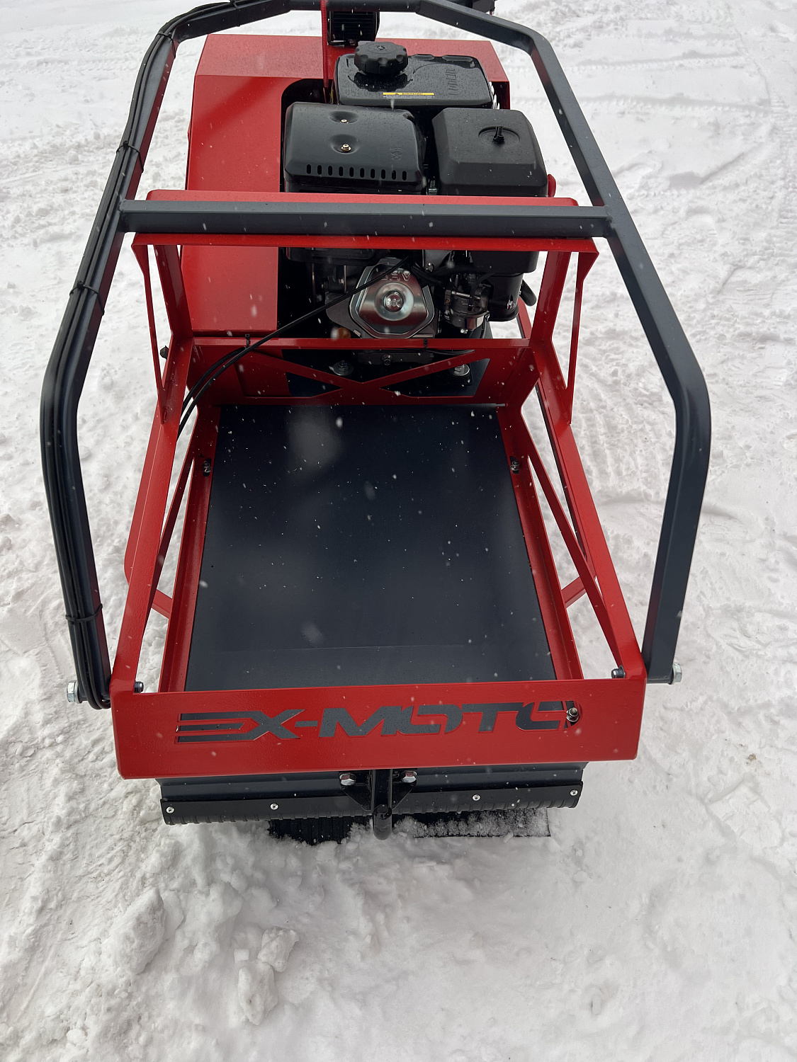 Мотобуксировщик EX-MOTO SNOWDOG S500 15л.с в Санкт-Петербурге