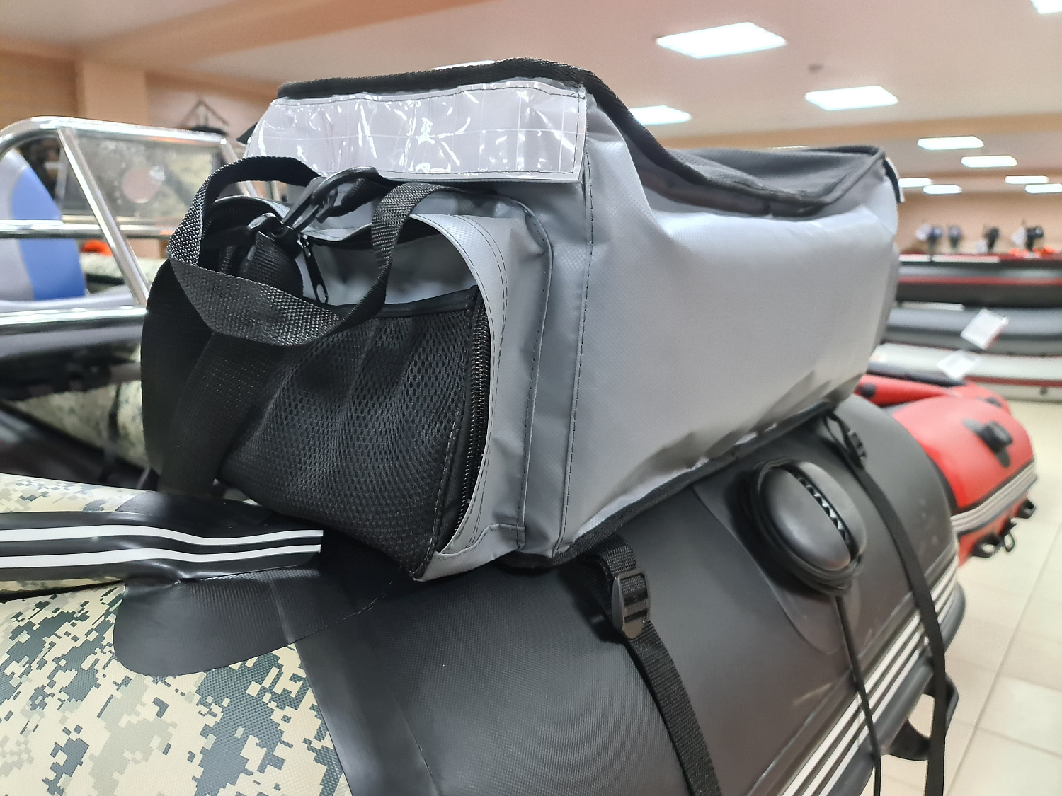 СУМКА ЛЮКС НА БАЛЛОН ДЛЯ ЛОДОК ПВХ 50Х25Х25 СМ в Санкт-Петербурге