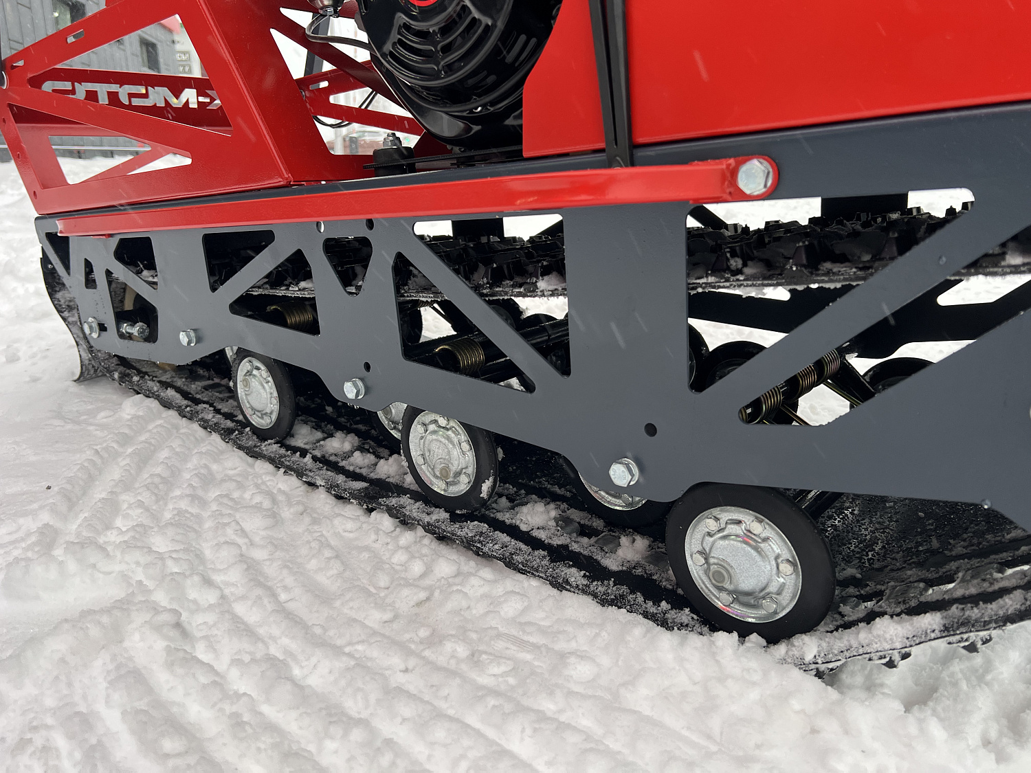 Мотобуксировщик EX-MOTO SNOWDOG S500 15л.с в Санкт-Петербурге