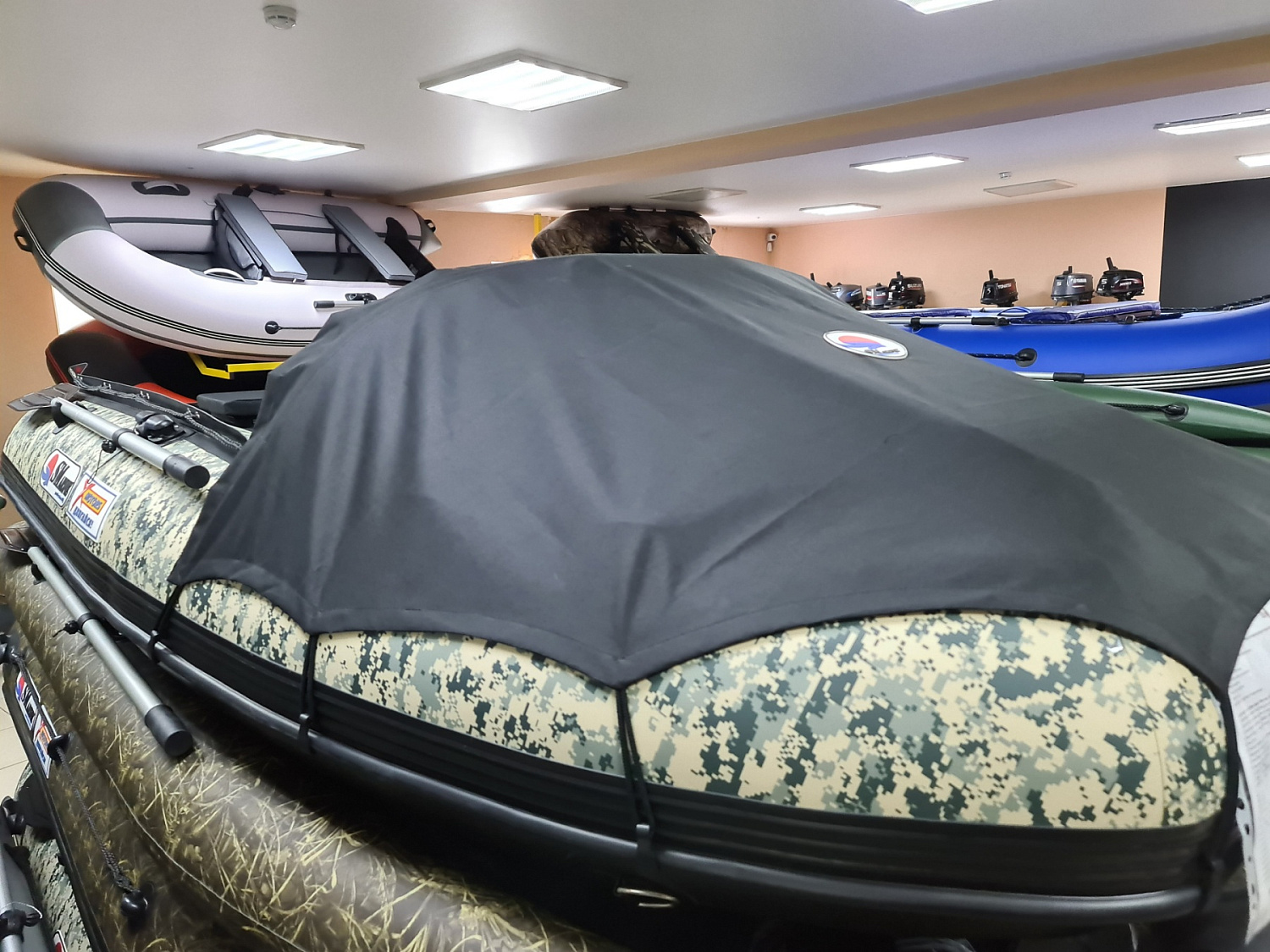 КОМПЛЕКТ НОСОВОГО ТЕНТА К ЛОДКЕ SMARINE SDP MAX 360 ЧЕРНЫЙ в Санкт-Петербурге