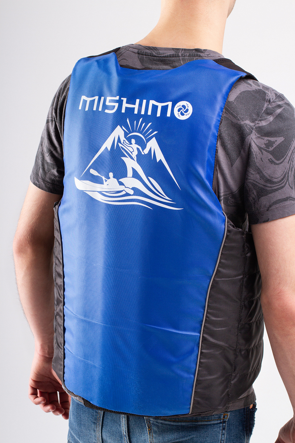 Жилет спасательный MISHIMO PRO Премиум качества Черно-синий в Санкт-Петербурге