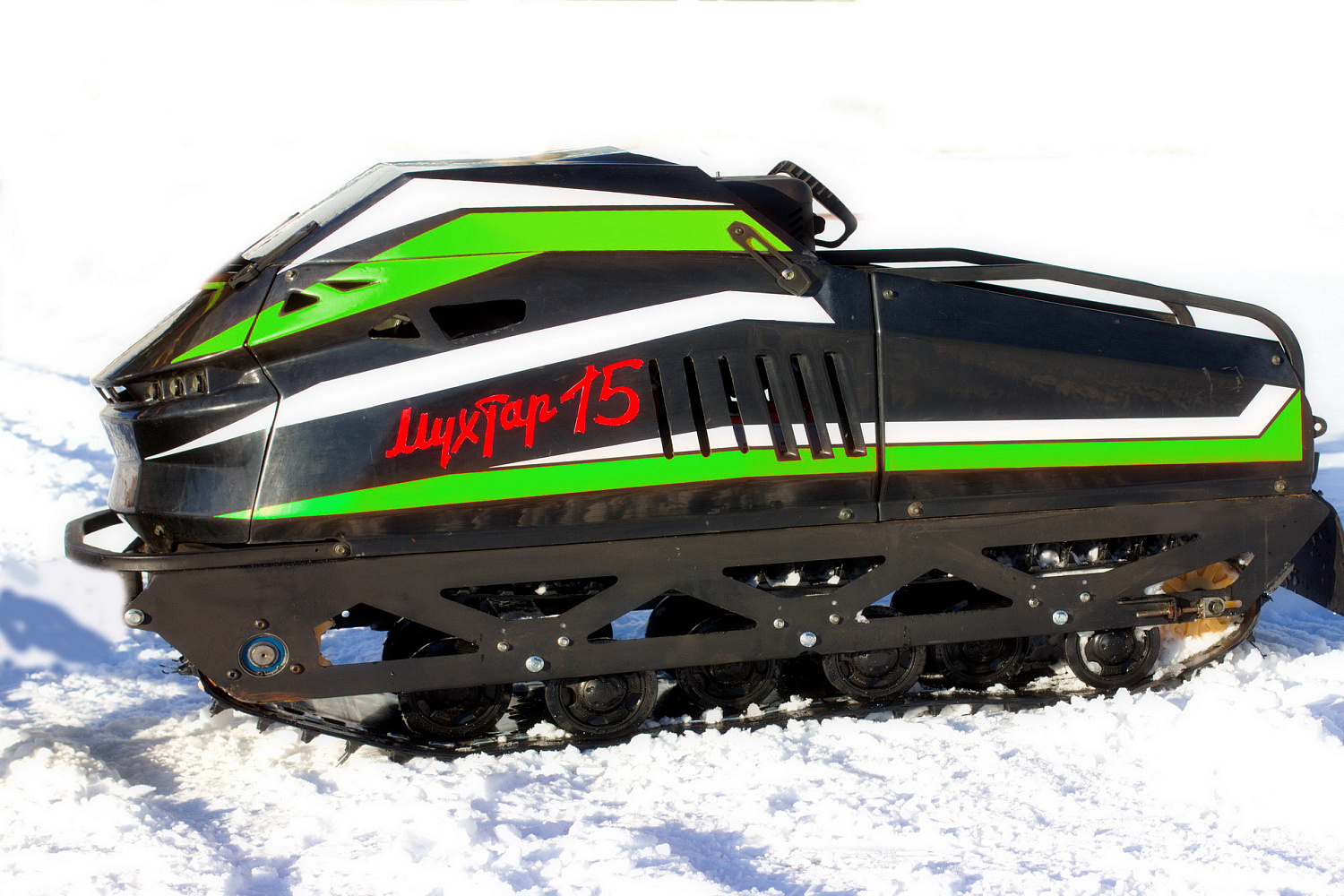 Мотобуксировщик IRBIS Мухтар 15 с лыжным модулем в комплекте в Санкт-Петербурге
